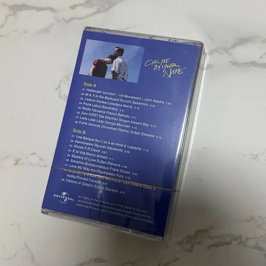 [BUNJANG] Call Me by Your Name Original Soundtrack Limited Edition Cassette Tape / 콜 미 바이 유어 네임 OST 카세트 테이프