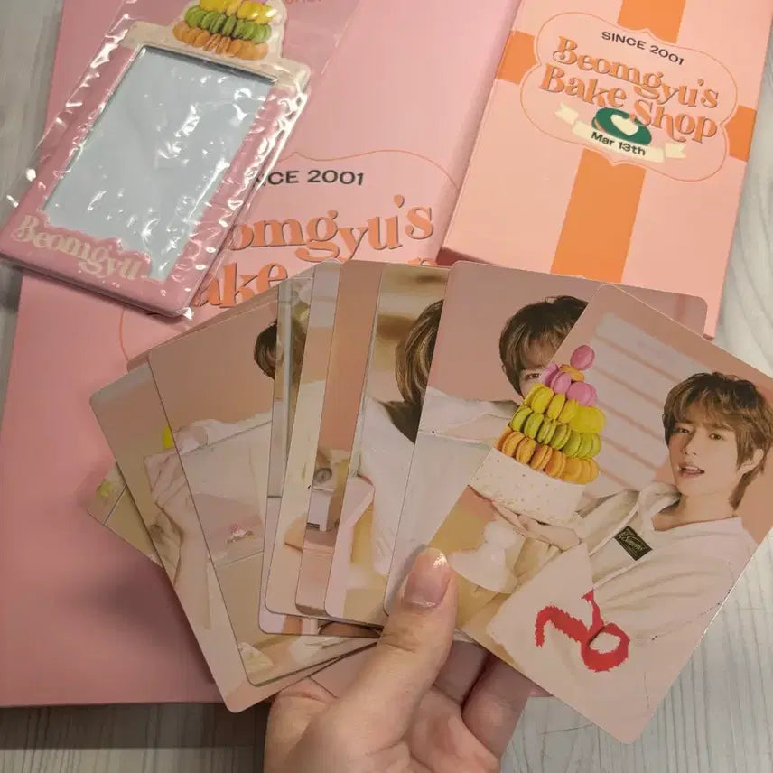 [BUNJANG] TXT Beomgyu Bakery Photocard Set + Album Bundle / 범규 베이커리 포토카드 세트+앨범 일괄
