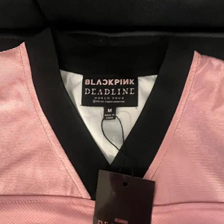 [BUNJANG] Blackpink Singapore Tour Jersey Pink / 블랙핑크 져지 핑크(싱가포르 투어용)