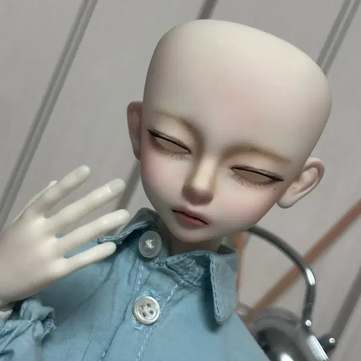 [BUNJANG] LUTS Romance Bori White Head + Chinese White Body MSD Ball-Jointed Doll / 금요일까지 15 이후 19))루츠 로맨스 보리 미백 헤드 + 중국제 미백 바디 45급 msd 구체관절인형
