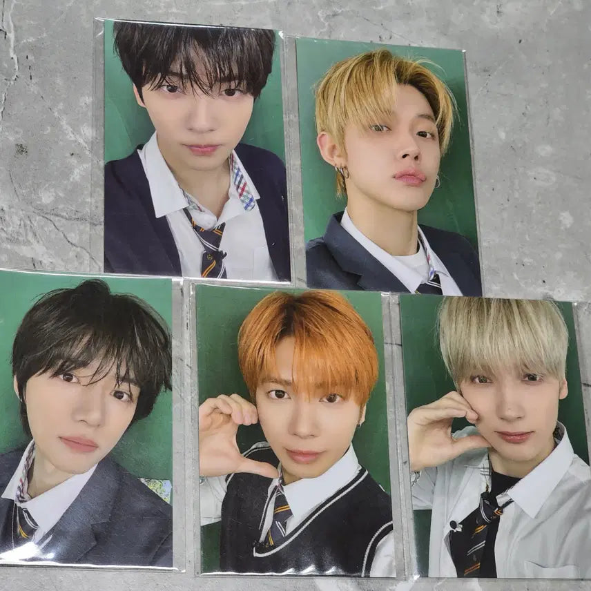 [BUNJANG] TXT Apple Batluck Online Special Edition Photocard Set (5 Members) / 투바투 애뿔바투 온라인 5만원 구매 특전 포카 포토카드 5종 세트 수빈 연준 범규 태현 휴닝카이