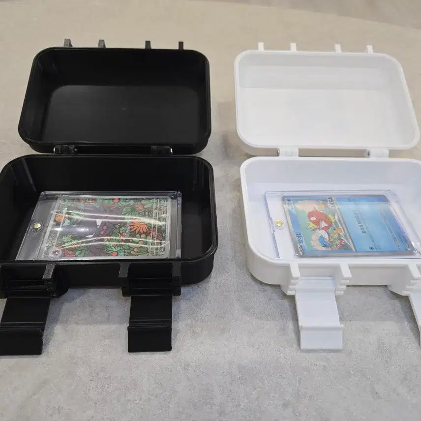 [BUNJANG] Pokemon Team Rocket Deck Box Black/White / 포켓몬 로켓단 덱박스 블랙/화이트