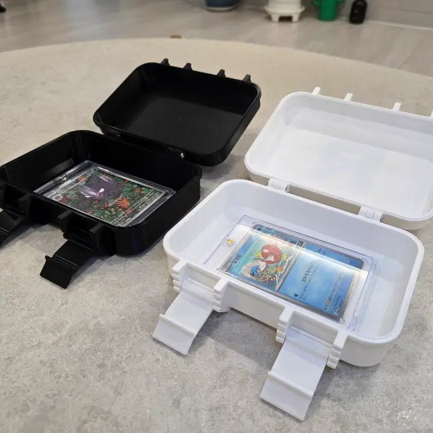 [BUNJANG] Pokemon Team Rocket Deck Box Black/White / 포켓몬 로켓단 덱박스 블랙/화이트