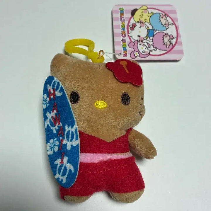 [BUNJANG] Tanning Kitty Surfing Keyring / 태닝 키티 서핑 키링