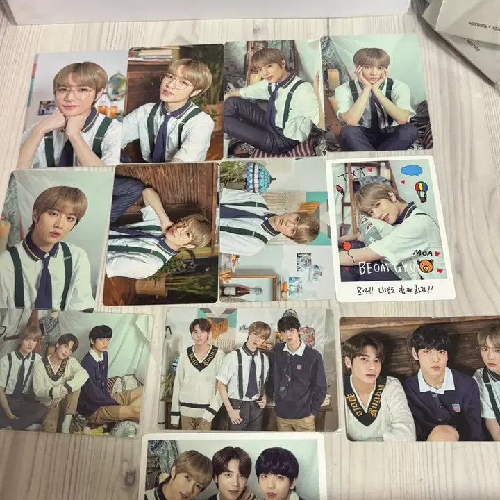 [BUNJANG] TXT (TOMORROW X TOGETHER) Beomgyu Photocard &amp; Unit Photocard Bundle Set / 투바투 샤바투 범규 포카+유닛포카4장