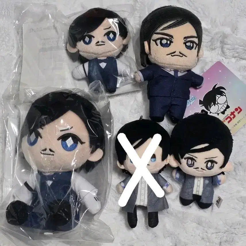 [BUNJANG] Detective Conan Morofushi Takaaki Plush Bundle / 명탐정 코난 모로후시 타카아키 누이 일괄
