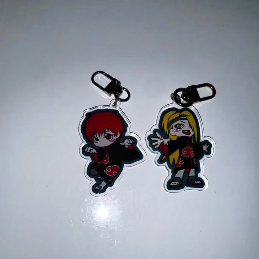 [BUNJANG] Naruto Sasori Deidara Acrylic Keyring Bundle Set / 나루토 사소리 데이다라 아크릴 키링 일괄