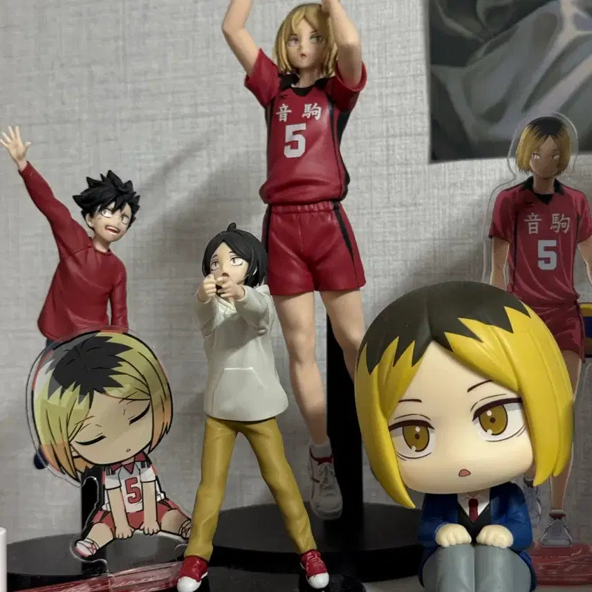 [BUNJANG] Haikyuu!! Kozume Kenma Lookup Acrylic Stand Bundle Set / 하이큐 코즈메 켄마 피규어 룩업 아크릴 스탠드 일괄