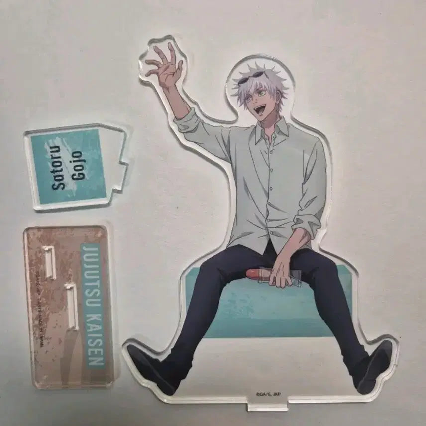 [BUNJANG] Jujutsu Kaisen Gojo Satoru Break Time Acrylic Figure / 주술회전 고죠 브레이크 타임 아크릴 피규어누이인형룩업