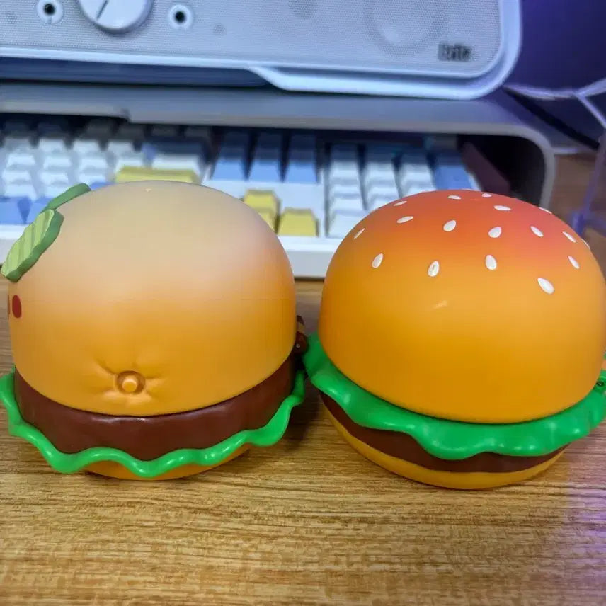 [BUNJANG] Pop Mart SpongeBob Hamburger Figure Set / 팝마트 스폰지밥햄버거 피규어