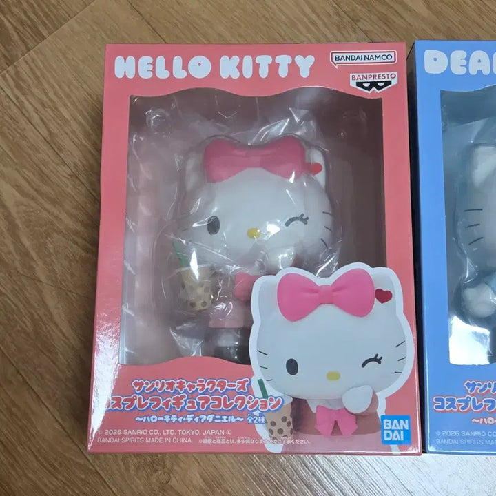 [BUNJANG] Sanrio Cosplay Figure Collection Kitty &amp; Daniel Bundle Set / 산리오 코스프레 피규어 컬렉션 키티&amp;다니엘 일괄