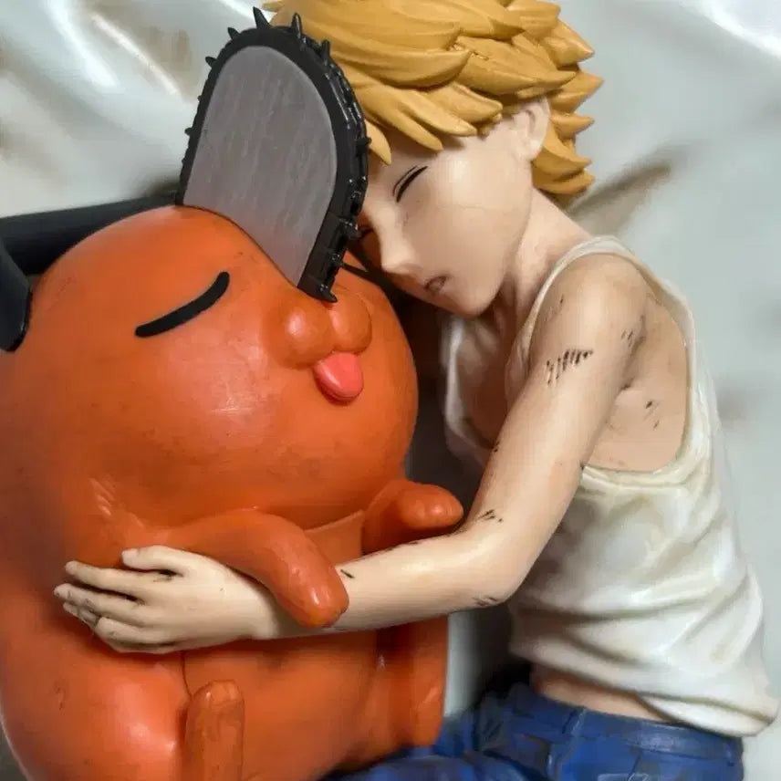 [BUNJANG] Chainsaw Man Denji &amp; Pochita Break Time Figure / 체인소맨 덴지&amp;포치타 브레이크타임 피규어