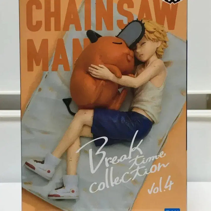 [BUNJANG] Chainsaw Man Denji &amp; Pochita Break Time Figure / 체인소맨 덴지&amp;포치타 브레이크타임 피규어