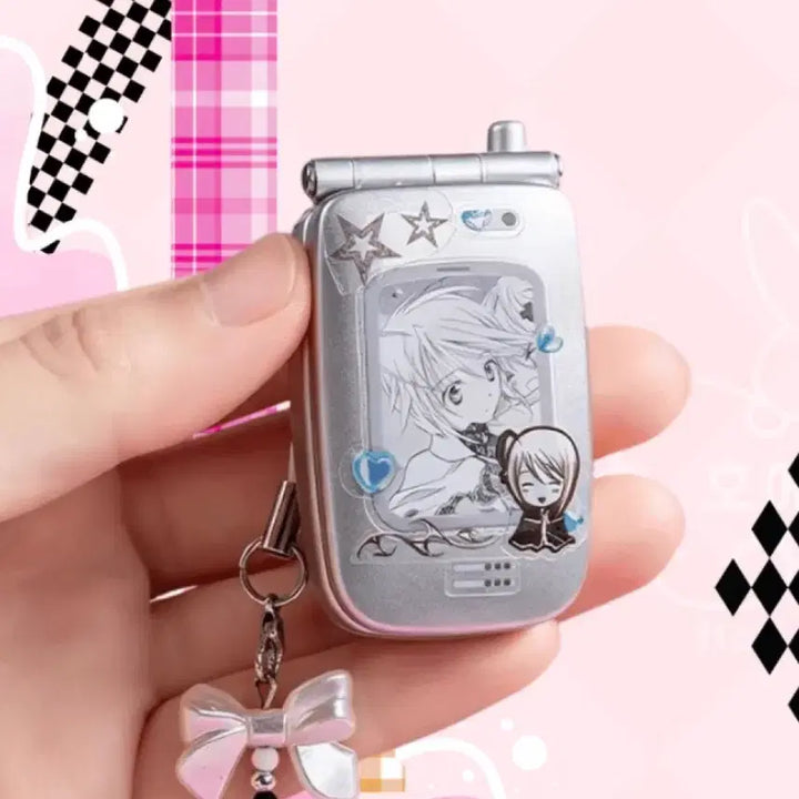 [BUNJANG] Gakuen Alice Rikka Handphone Plush Doll Bundle / 캐릭캐릭체인지 캐캐체 녹음 휴대폰 핸드폰 캐부부 eaki 인형 일괄