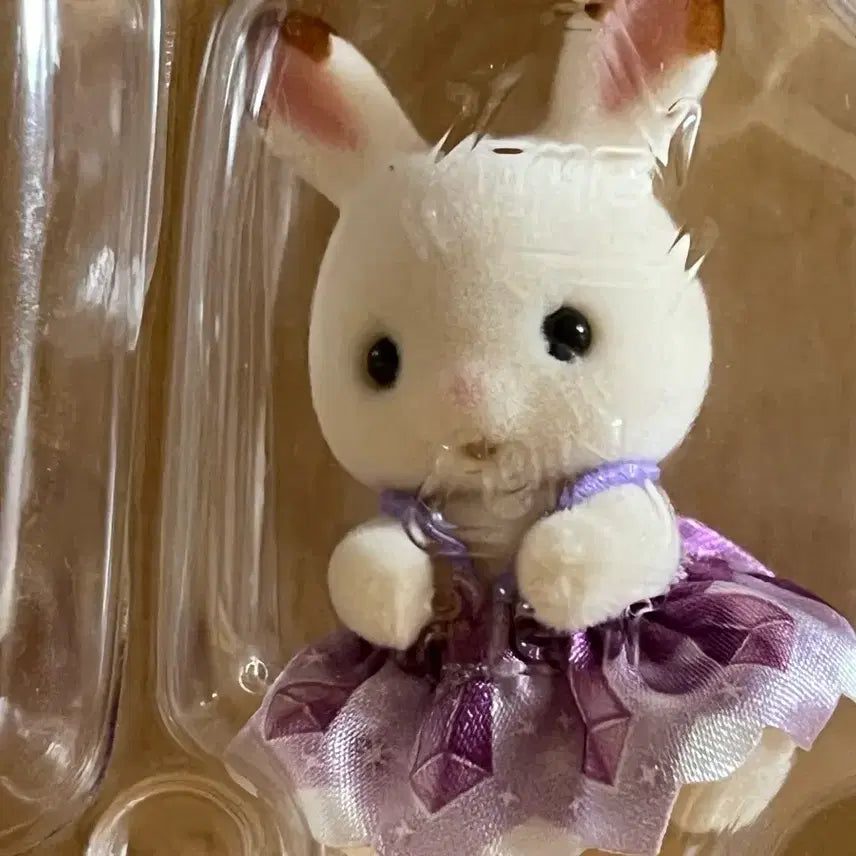 [BUNJANG] Sylvanian Families Chocolate Rabbit Family / 실바니안 블백 초콜렛 토끼