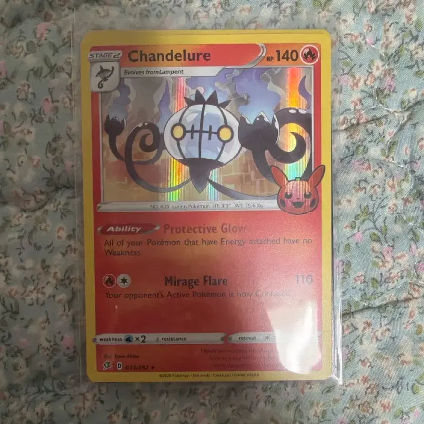[BUNJANG] Pokemon Card Chandelure 2022 Halloween Promo Edition / 포켓몬카드 샹델라 22년도 할로윈 프로모 에디션