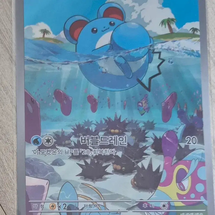[BUNJANG] Pokemon Marill AR Card / 포켓몬카드 마릴 ar