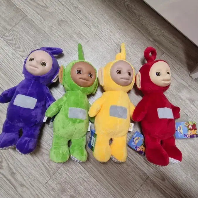 [BUNJANG] Teletubbies Standing Dolls Bundle Set (Tinky Winky, Dipsy, Laa-Laa, Po) / 텔레토비 스탠딩 인형 (보라돌이, 뚜비, 나나, 뽀 일괄)