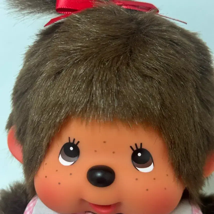 [BUNJANG] Classic Monchhichi Girl Doll / 고전 만두볼 몬치치 여아