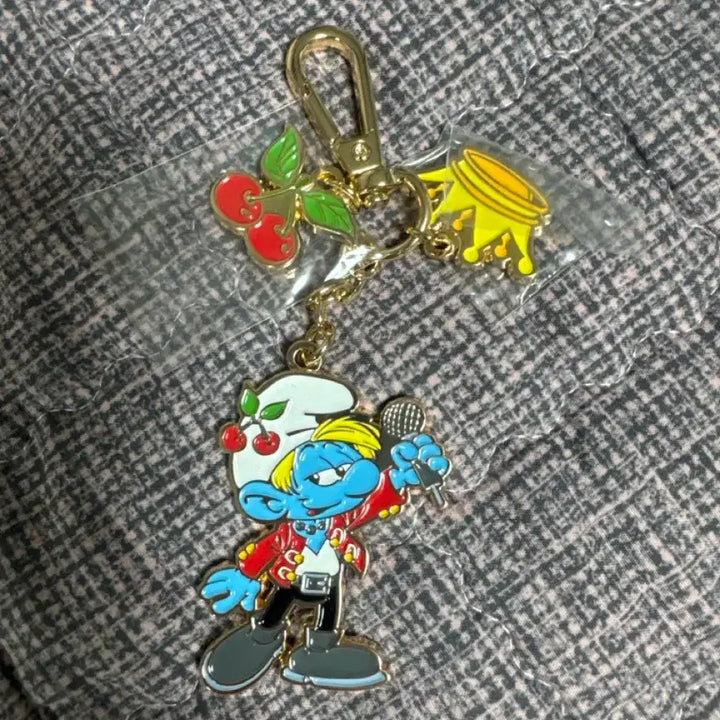 [BUNJANG] Seventeen S.Coups Smurf Keyring / 세븐틴 에스쿱스 스머프 키링 이삭토스트