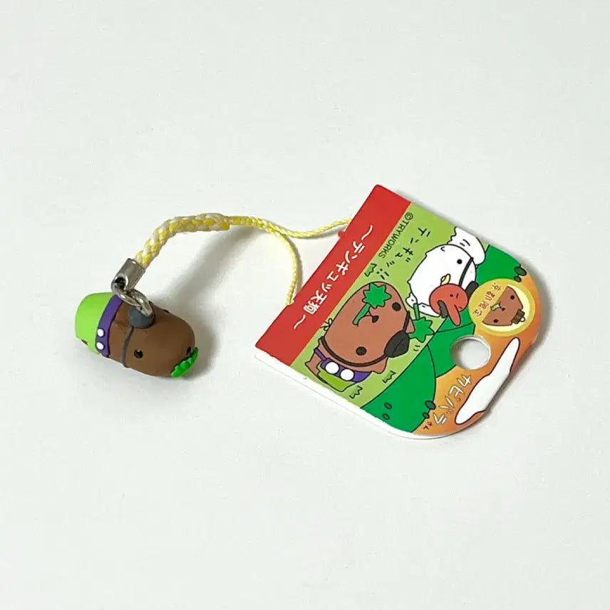 [BUNJANG] Capybara-san Strap Set (2 pcs) / [고전] 카피바라상 스트랩 2개 세트