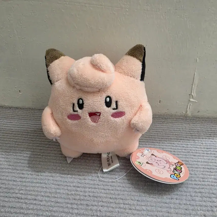 [BUNJANG] Pokemon Clefairy 13cm Keychain Plush / 포켓몬스터 삐삐 13cm 키링 인형
