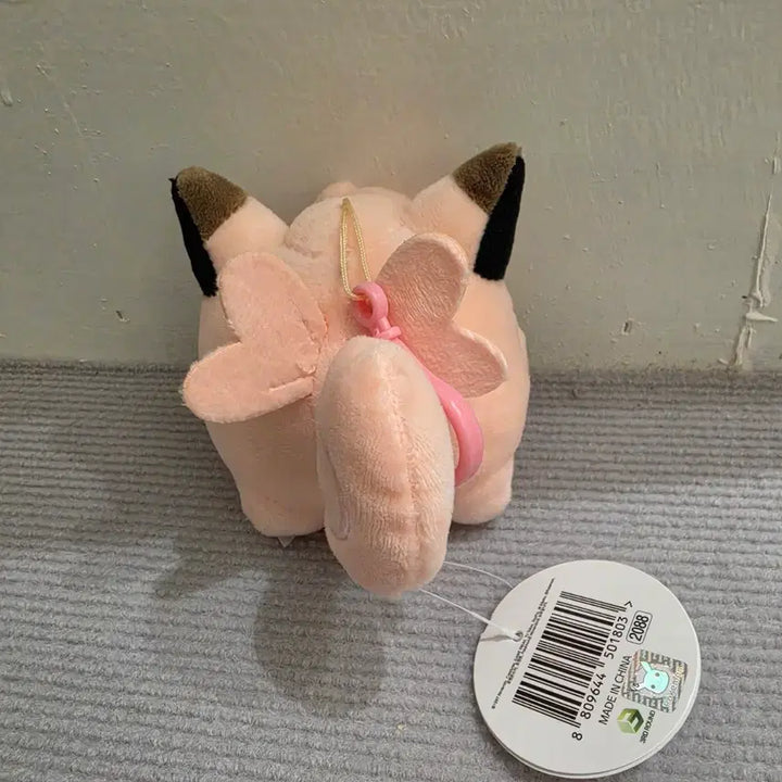 [BUNJANG] Pokemon Clefairy 13cm Keychain Plush / 포켓몬스터 삐삐 13cm 키링 인형