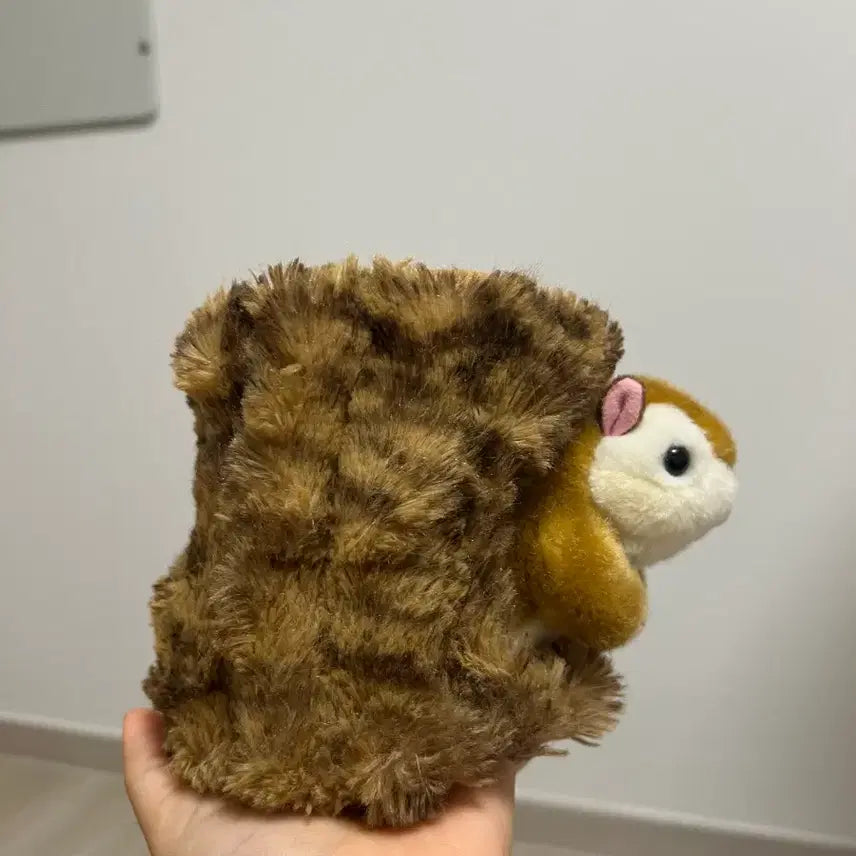[BUNJANG] Cute-sha Wooden Box Squirrel Vintage Animal Doll / 일본 cute사 나무통 다람쥐 빈티지 동물 인형
