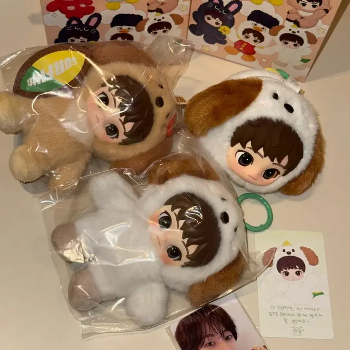 [BUNJANG] RIIZE Popmart "Meongryongi" Full Set with Photocard / 라이즈 팝마트 멍룡이 세트