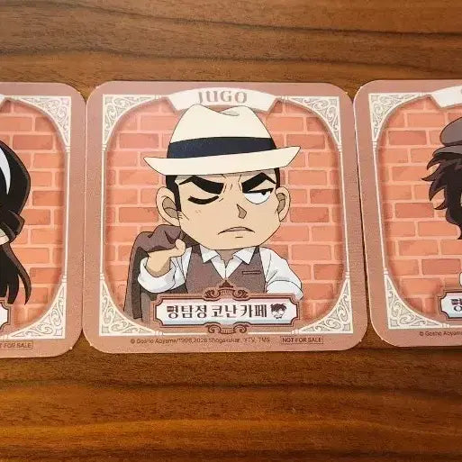 [BUNJANG] Detective Conan Cafe Special Edition Ran Sera Jugo Set / 명탐정 코난 카페 특전 미란 세라 쥬고