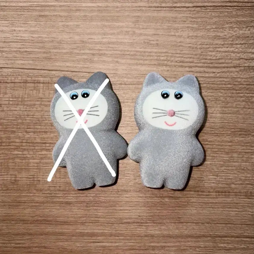 [BUNJANG] Ken Elephant Munyu Mascot Figure - Grey Cat / 켄엘리펀트 무뉴 마스코트 피규어 고양이 가챠