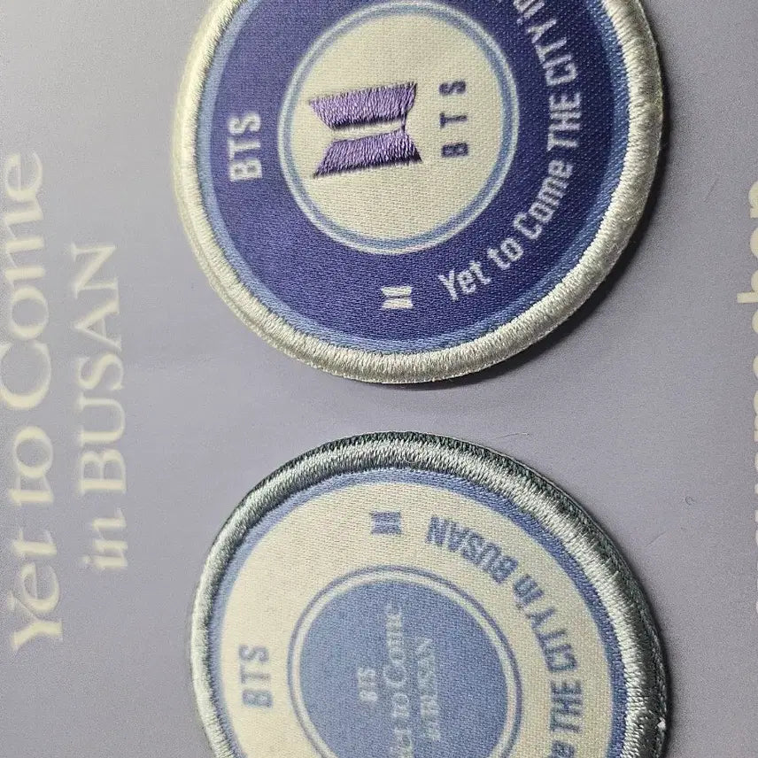 [BUNJANG] BTS 2022 Busan Official Wappen / 2022  BTS 부산 공식와펜