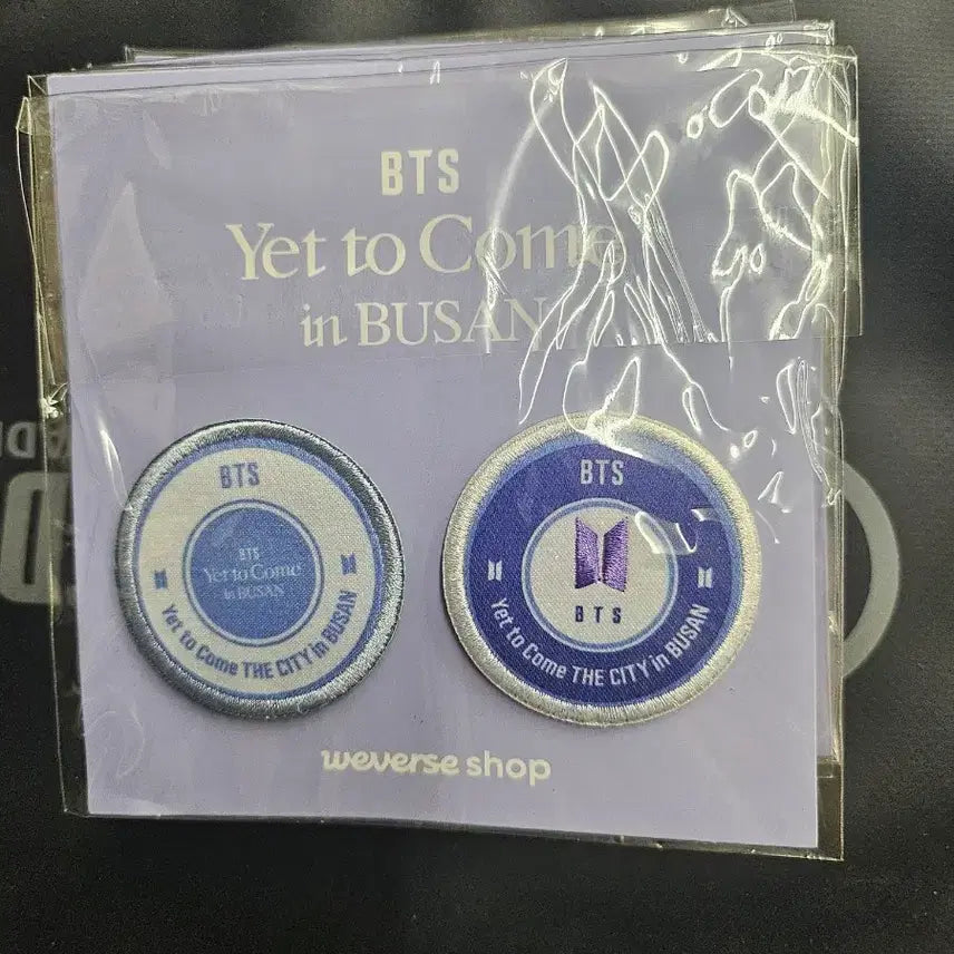 [BUNJANG] BTS 2022 Busan Official Wappen / 2022  BTS 부산 공식와펜