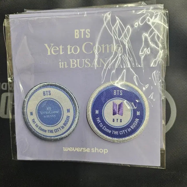 [BUNJANG] BTS 2022 Busan Official Wappen / 2022  BTS 부산 공식와펜