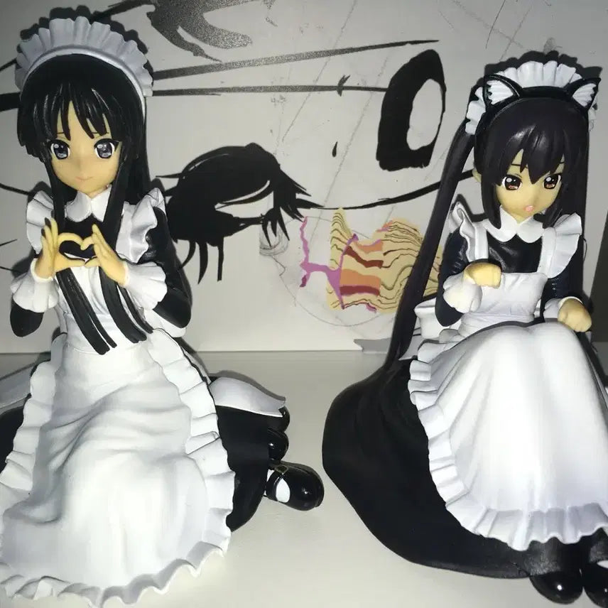 [BUNJANG] K-ON! Azusa Mio Maid Figure / 케이온 아즈사 미오 메이드 피규어