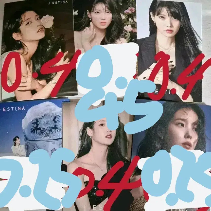 [BUNJANG] IU J.ESTINA Pamphlet Bundle Set / 아이유 제이에스티나 팜플렛 판매