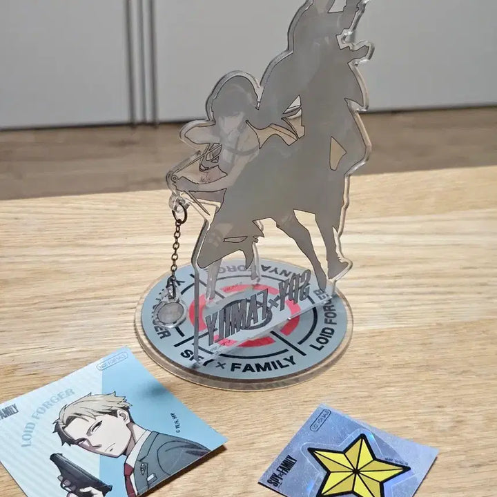 [BUNJANG] Spy x Family Acrylic Standee &amp; Sticker Set / 스파이 패밀리 아크릴 스탠드 + 스티커 세트