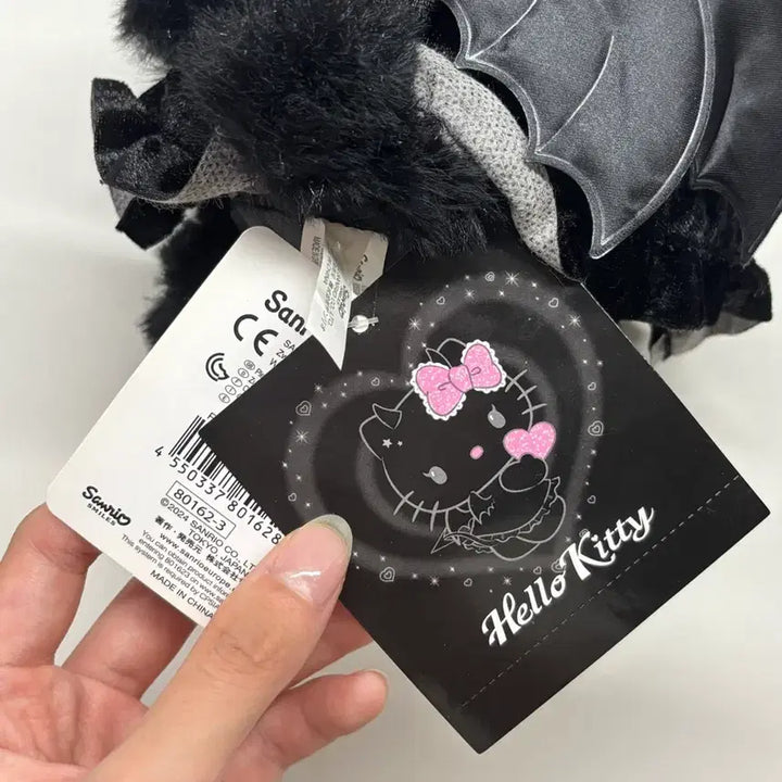 [BUNJANG] Sanrio Devil Kitty Plush Doll / 택있)) 산리오 악마 키티 인형 누이구루미