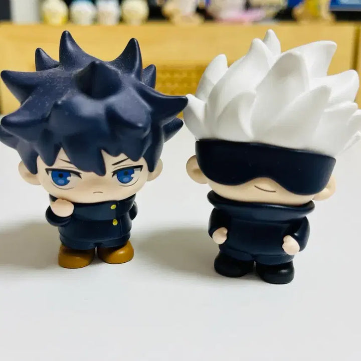 [BUNJANG] Jujutsu Kaisen Gojo &amp; Fushiguro Daily Series Figure Bundle Set / 일괄) 주술회전 고죠 메구미 일상시리즈 피규어 사토루 후시구로