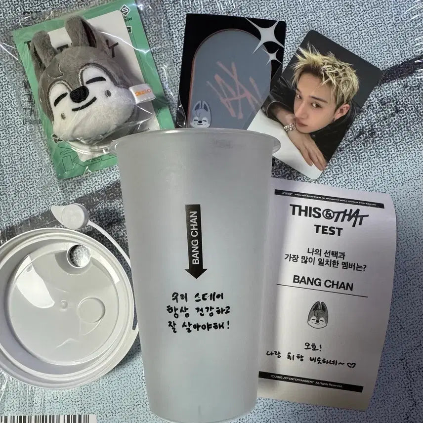 [BUNJANG] Stray Kids Bang Chan THIS&amp;THAT 2nd Week Popup Set / 스키즈 스트레이키즈 디스앤댓 2주차 팝업 방찬 세트