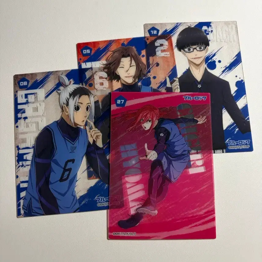 [BUNJANG] Blue Lock Character Card Bundle Set / 블루록 카드 일괄 판매합니다.