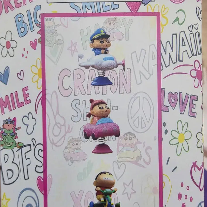 [BUNJANG] Crayon Shin-chan Car Mount Figure / 짱구 차량 거치용 피규어
