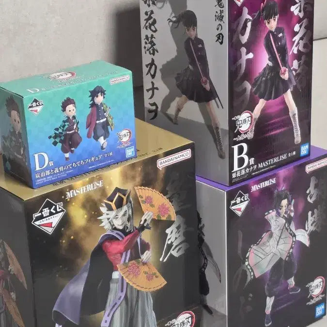 [BUNJANG] Demon Slayer Ichiban Kuji Figures Bundle Set (A, B, D, Last One) / 미개봉)귀멸의 칼날 제일복권 A, B, D, 라스트원 일괄