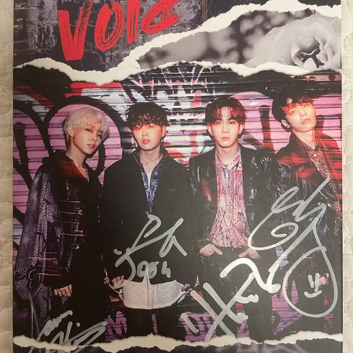 [BUNJANG] The Rose Void Signed Album / 네고가능)) 더 로즈(the rose) void 싸인 앨범