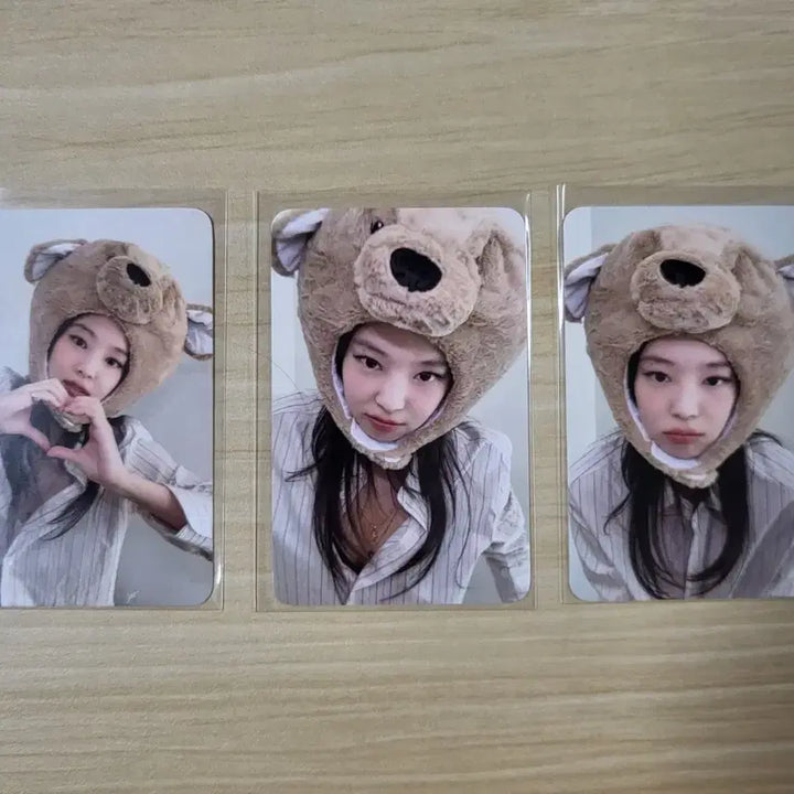 [BUNJANG] BLACKPINK Jennie Ruby Withmu Photocard Set / 블랙핑크 제니 루비 위드뮤 포토카드 3종 일괄 양도
