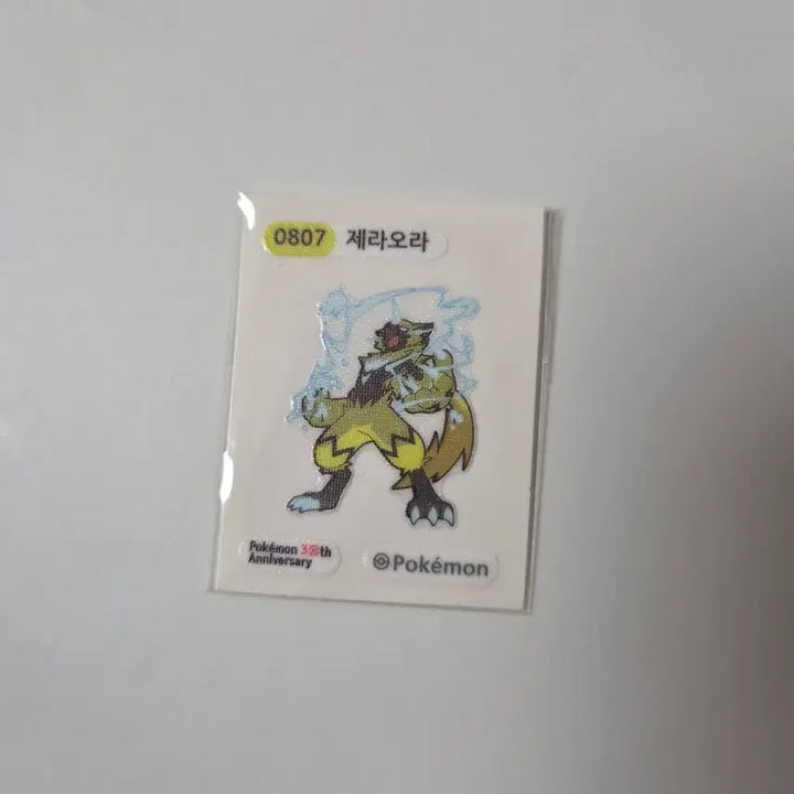 [BUNJANG] Pokemon 30th Anniversary Je-ra-oh-ra Sticker / 포켓몬스터 0807 제라오라 30주년 띠부씰