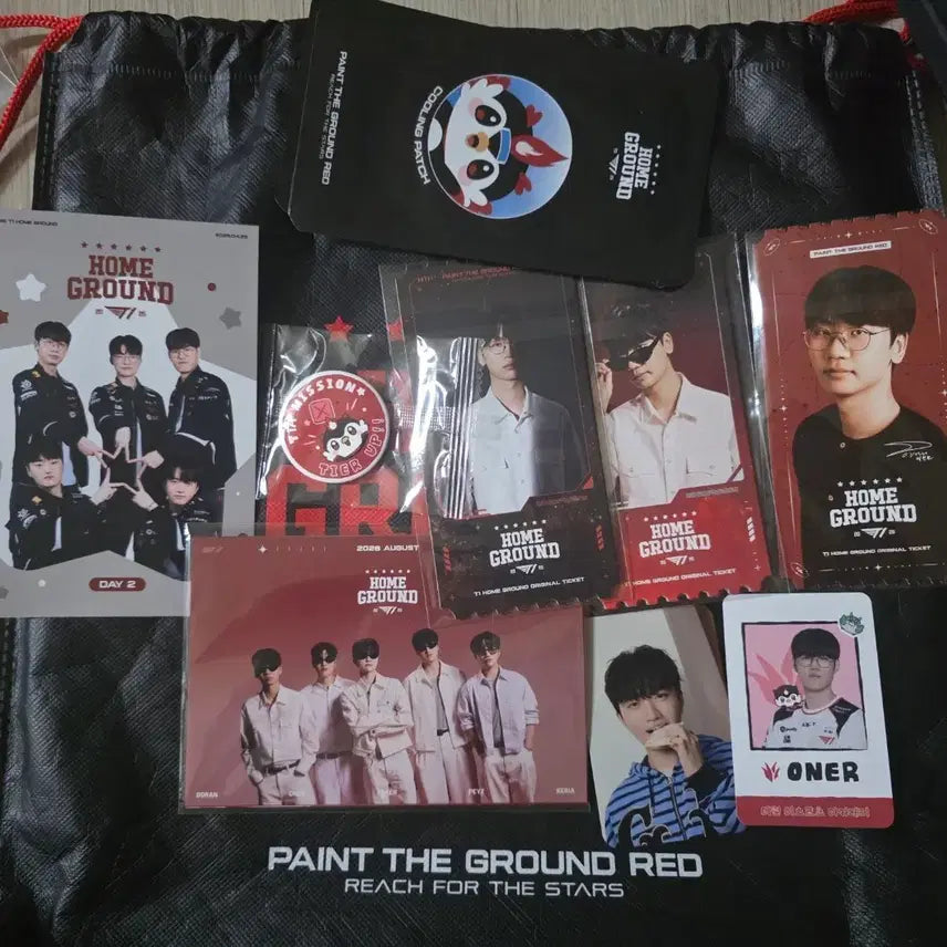[BUNJANG] T1 Homeground Goods Bundle Set / 티원 t1  홈그라운드 굿즈 세트   인천 서울 일괄포함