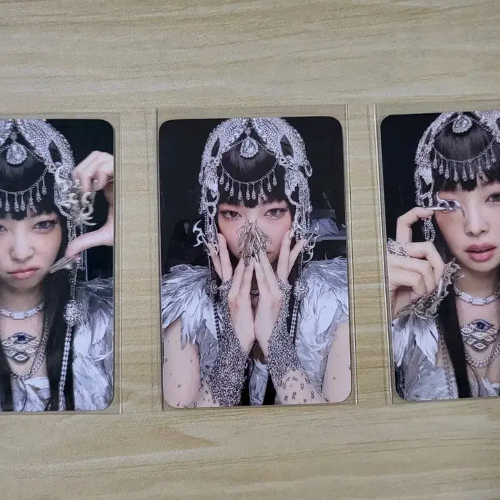 [BUNJANG] Blackpink Jennie Ruby Photocard 3 Types Bundle Set / 블랙핑크 제니 루비 포토카드 3종 세트 일괄 양도