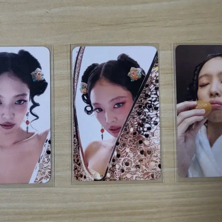[BUNJANG] BLACKPINK Jennie Ruby Photocard Bundle Set / 블랙핑크 제니 루비 포토카드 3종 일괄 양도