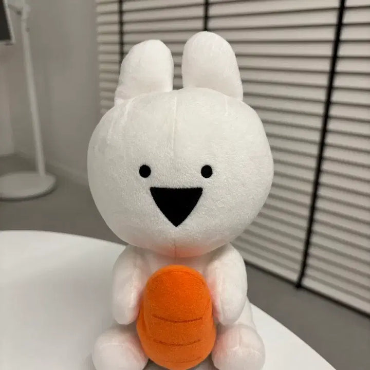 [BUNJANG] Action Rabbit Plush Toy (Carrot Vibration) / 액션토끼 인형 (당근움직임)